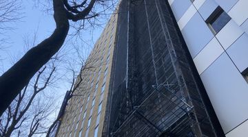 東京都豊島区　11階建て大規模修繕足場工事