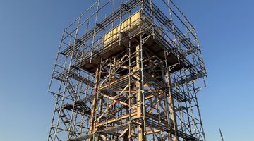 神奈川県川崎市　某マンション高架水槽撤去工事